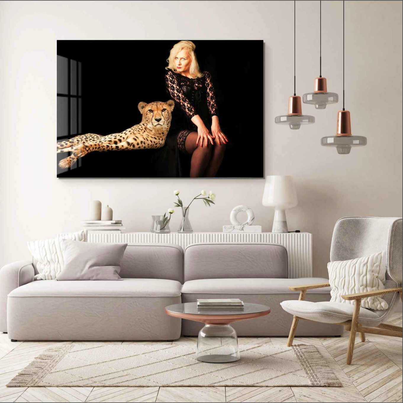 Luxury Glass Wall Art