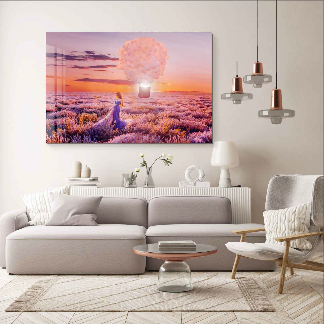 Luxury Glass Wall Art