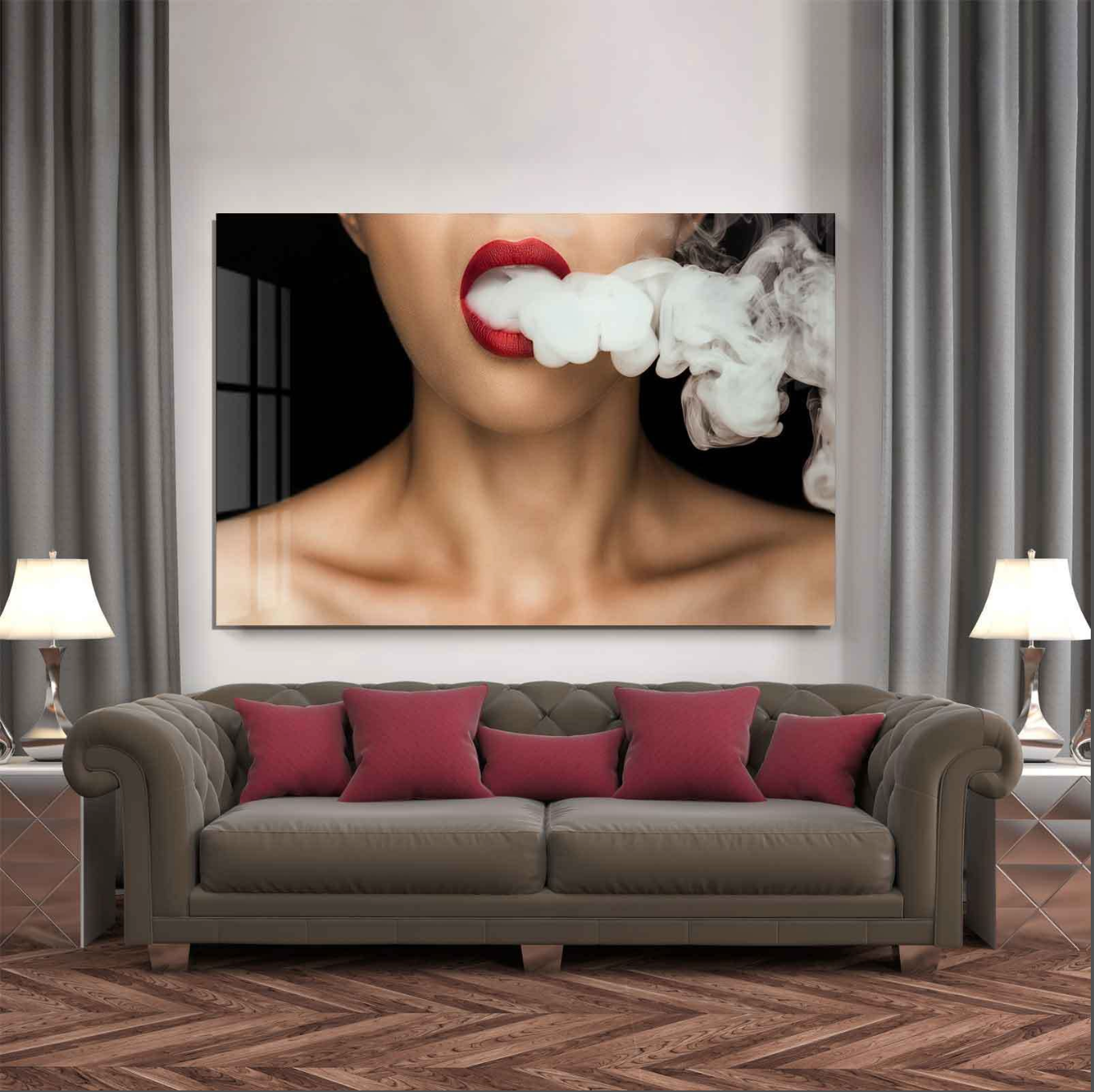 Luxury Glass Wall Art